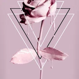 Myntra Elegant Homes Pink Canvas Other Wall Paintings image 3