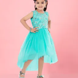 BAESD Floral Net Fit & Flare Dress image 3