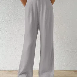 CORSICA Women Loose Fit High-Rise Trousers-picture-36