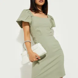 max Flutter Sleeve Sheath Dress image 4