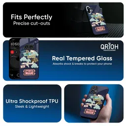 QRIOH Floral Printed Nothing Phone 3a Back Case Mobile Accessories image 5