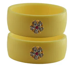 Vidhya Kangan Women Beige Bangle-picture-54