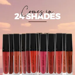 Inshine Liquid Suede Long Lasting Lip Color - 6 ml - Burgundy Affair 612 image 3