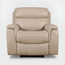 HomeTown Beige Single Seater Recliner image 4