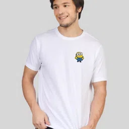 Greylongg Men Printed Applique T-shirt image 5