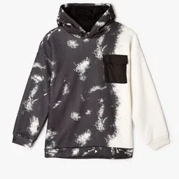Koton Boys Abstract Printed Long Sleeves Hooded Pullover Sweatshirt-picture-12