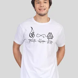 Greylongg Men Typography Printed Round Neck Cotton T-shirt-picture-14