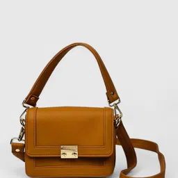 ATTAACHE ACCESSORIES Women Solid Structured Satchel Bag-picture-14