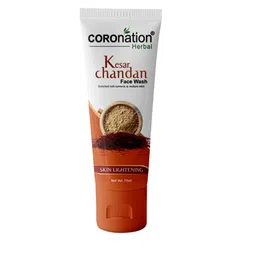 COROnation Herbal Set Of 3 Charcoal, Neem Aloe Vera & Kesar Chandan Face Wash - 75 ml Each image 4