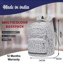 Tinytot Women Geometric Backpack image 3