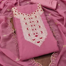 Leeza Store Unstitched Dress Material-image-28