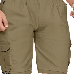 WINSUNITY Men Cango Regular Fit Mid-Rise Cargo Shorts image 2