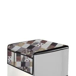 The Furnishing Tree Grey Plastic Refrigerator Cover image 4