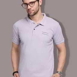 Jinfo Men Polo Collar Extended Sleeves Pockets T-shirt image 5
