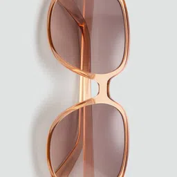 MANGO Women Square Sunglasses with UV Protected Lens - 17012546 image 2