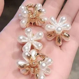 SH FSN Women Set of 5 Beaded Claw Clip image 4