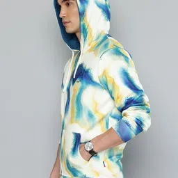 Indian Terrain Printed Hooded Sweatshirt image 3