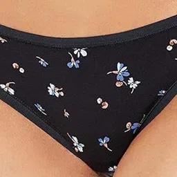 BODYMIST Pack Of 3 Printed Super Combed Cotton Mid-Rise Hipster Briefs MODAL-73 S image 3