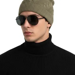 iSWEVEN Unisex Woollen Beanie image 2