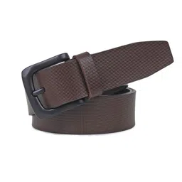 The Roadster Lifestyle Co. Men Textured Leather Formal Belt-image-98