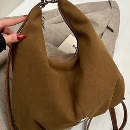 StyleCast x Revolte Half Moon Hobo Bag image 5