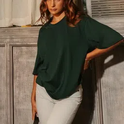 HELL BOUND Women Printed Pure Cotton T-shirt-picture-11