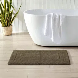enera Oyela Cotton Soft & Non-Slip Reversible Bath Mat image 3