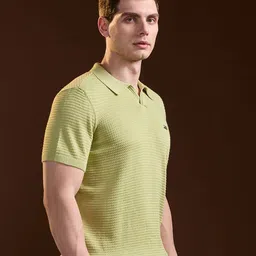 THE BEAR HOUSE Men Polo Collar Slim Fit T-shirt image 5