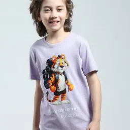 Monte Carlo Boys Graphic Printed Round Neck T-shirt-picture-21
