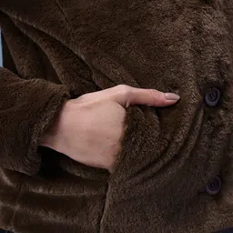 bebe Faux Fur Trim Tailored Jacket image 5