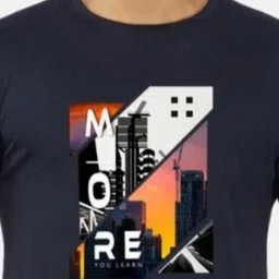 GLOBAL NOMAD Men 2 Printed Bio Finish Applique T-shirt image 5