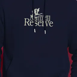 MaverIQ Men Printed Hooded Sweatshirt image 5