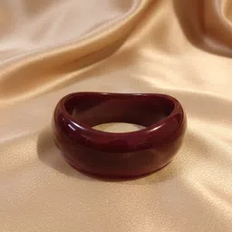 FLAURI Acetate Statement Antique Bangle image 2