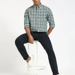 Tommy Hilfiger Men Slim Fit Checked Casual Shirt image 3