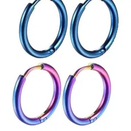 HOUSEOFTRENDZZ Contemporary Hoop Earrings-picture-34