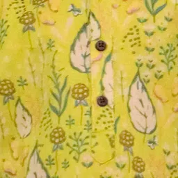 Ka-mee Boys Floral Printed Regular Pure Cotton Kurta with Pyjamas image 2