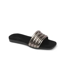 PLANET WALK Women Textured Open Toe Flats image 5