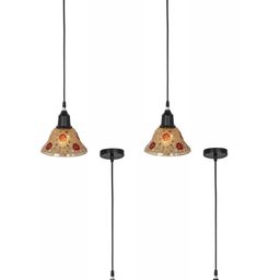 SOMIL Printed Glass Cylinder Ceiling Lamps-picture-2