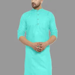 ANUJ FASHION Men Mandarin Collar Straight Kurta-picture-31