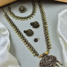NAMAN ARTS Gold-Plated Jewellery Set-picture-18