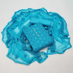 Suha Unstitched Dress Material-picture-40