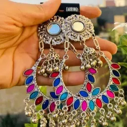 ISLANA Circular Drop Earrings-picture-19