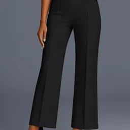 SWADESI STUFF Women Relaxed Regular Fit High-Rise Easy Wash Parallel Trouser-image-97