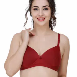 College Girl Pack Of 3 Full Coverage Lightly Padded Seamless T-shirt Bra image 5