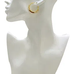 DZINETRENDZ Circular Hoop Earrings image 2