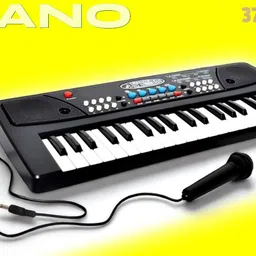 sagaft X220 Keys Piano Toy with Microphone, USB Power Cable & Sound Recording Best Birthday Gift for Boys and Girls Musical Instruments Analog Digital Piano-picture-17