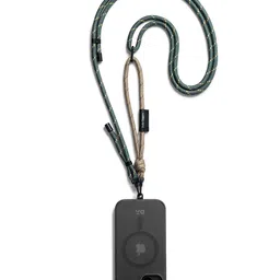 DailyObjects Beige-Green Crossbody Phone Lanyard - Cord image 3