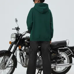 The Roadster Lifestyle Co Printed Long Sleeve Hooded Sweatshirt image 3