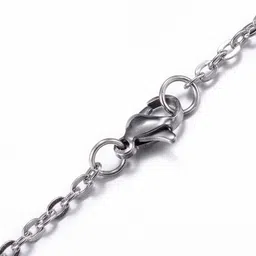 SALTY Stainless Steel Leaf Charm Chain image 4