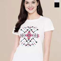 Metronaut Women Typography 3 T-shirt image 1